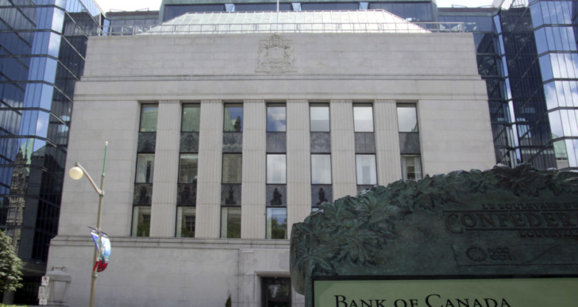 Bank of Canada interest rate unchanged
